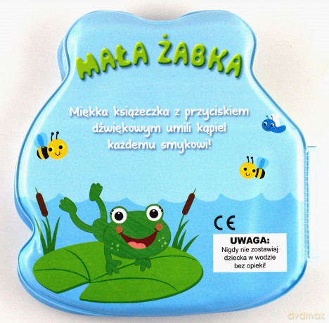 Mała żabka. Książeczka kąpielowa [KSIĄŻKA]