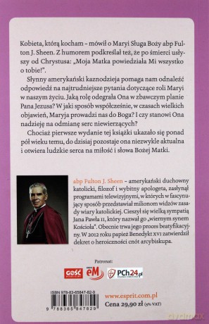 Maryja. Pierwsza miłość świata - Fulton Sheen [KSIĄŻKA]