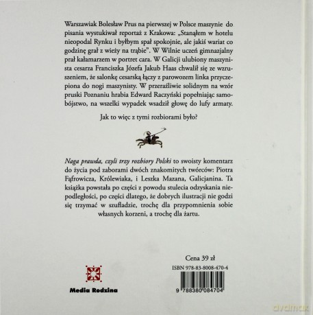 Naga prawda czyli trzy rozbiory Polski - Piotr Fąfrowicz [KSIĄŻKA]
