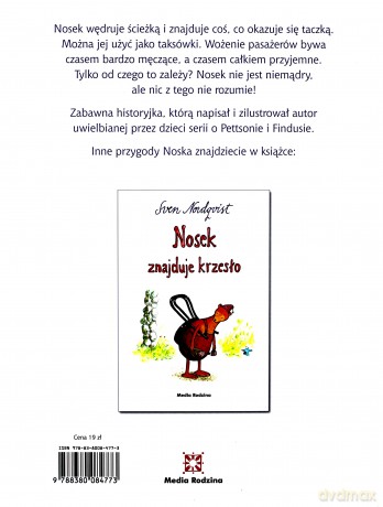 Nosek i jego taksówka - Sven Nordqwist [KSIĄŻKA]