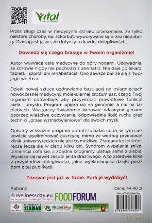 Nowoczesna medycyna molekularna. Zdrowie pochodzi z twojego wnętrza - Ulrich Strunz [KSIĄŻKA]