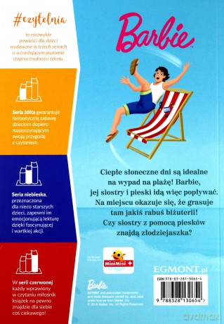 Plażowy rabuś Barbie - Tennant Redbank [KSIĄŻKA]