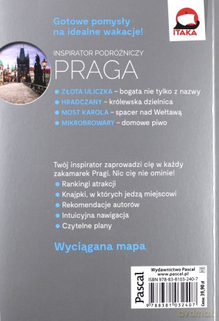 Praga. Inspirator podróżniczy [KSIĄŻKA]
