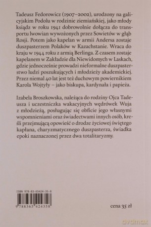 Szczęśliwe życie. Opowieść o księdzu Tadeuszu Fedorowiczu - Izabela Broszkowska [KSIĄŻKA]