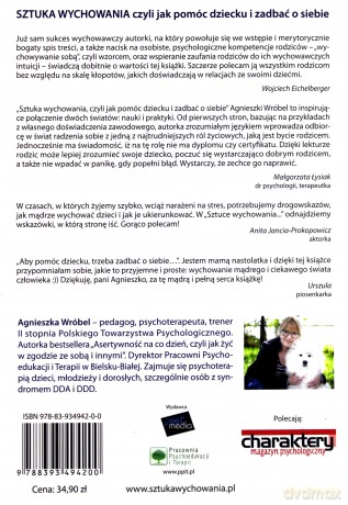 Sztuka wychowania czyli jak pomóc dziecku i zadbać o siebie - Agnieszka Wróbel [KSIĄŻKA]
