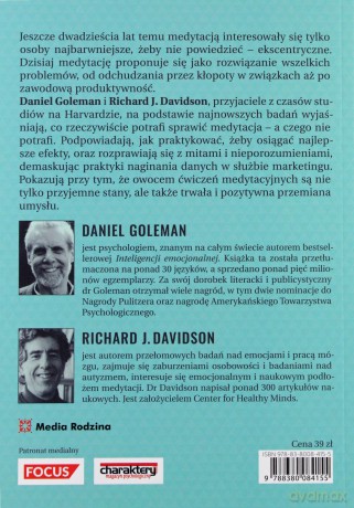 Trwała przemiana. Co nauka mówi o tym jak medytacja zmienia twoje ciało i umysł - Daniel Goleman [KSIĄŻKA]