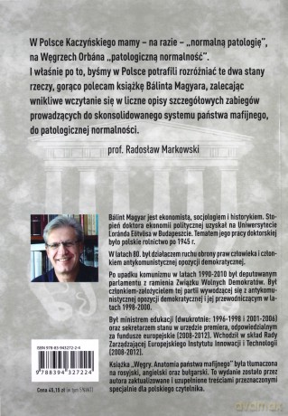 Węgry. Anatomia państwa mafijnego czy taka przyszłość czeka Polskę - Balint Magyar [KSIĄŻKA]