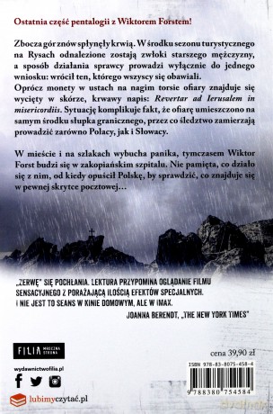 Zerwa seria z komisarzem Forstem (Tom 5) - Remigiusz Mróz [KSIĄŻKA]