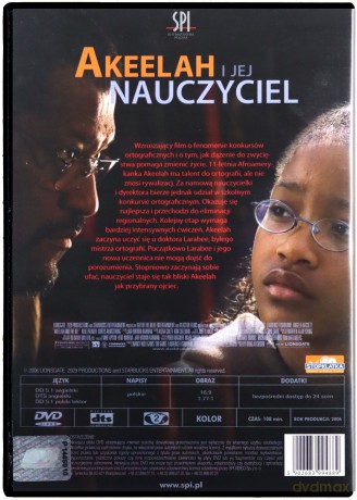 Akeelah i jej nauczyciel [DVD]