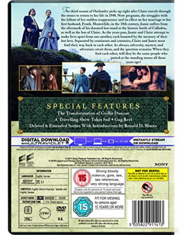 Outlander Sezon 3 [DVD]