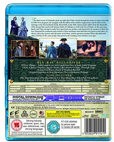 Outlander Sezon 3 [Blu-Ray]
