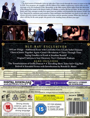 Outlander Sezon 3 [Blu-Ray]