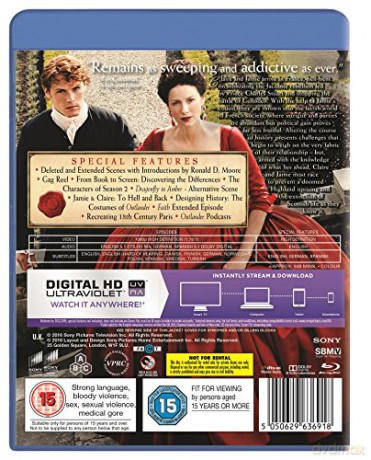 Outlander Sezon 2 [5xBlu-Ray]