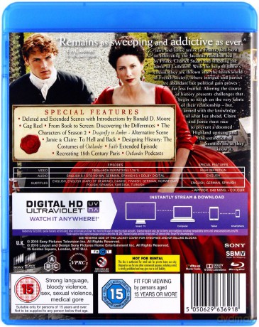 Outlander Sezon 2 [5xBlu-Ray]