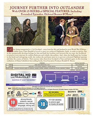 Outlander Season 1-2  [4xBlu-Ray]