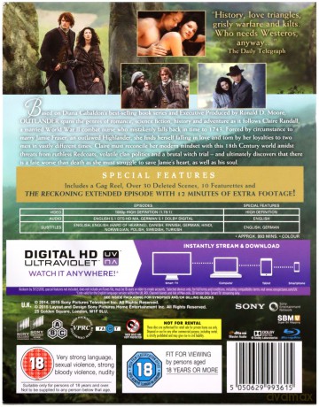 Outlander Season 1 [5xBlu-Ray]