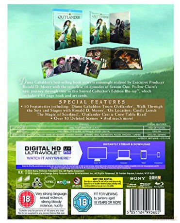 Outlander Sezon 1 (Collector's Edition) [Blu-ray]