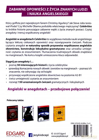 Angielski w anegdotach. Celebrities - Greg Gajek, Alicja Wiśniewska [KSIĄŻKA]