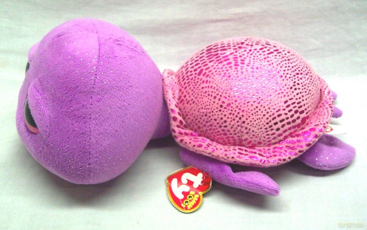 Beanie Boos Slowpoke - Purple Turtle 24 cm