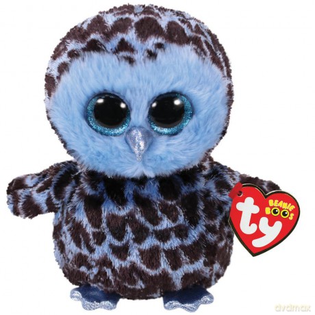 Beanie Boos Yago - Niebieska Sowa 15 cm