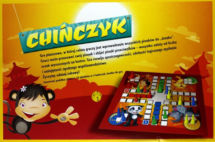 Chińczyk ilustrowany [GRA PLANSZOWA]