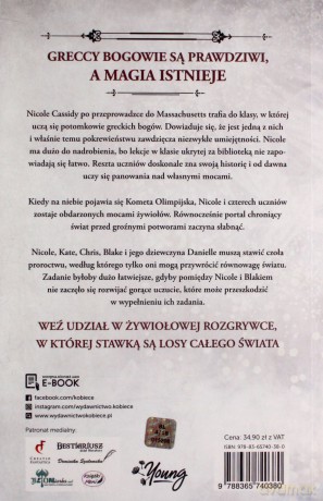 Elementals (Tom 1) Proroctwo cieni - Michelle Madow [KSIĄŻKA]