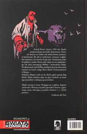 Hellboy: (Tom 3) Zdobywca Czerw. Dziwne miejsca - Mike Mignola [KOMIKS]