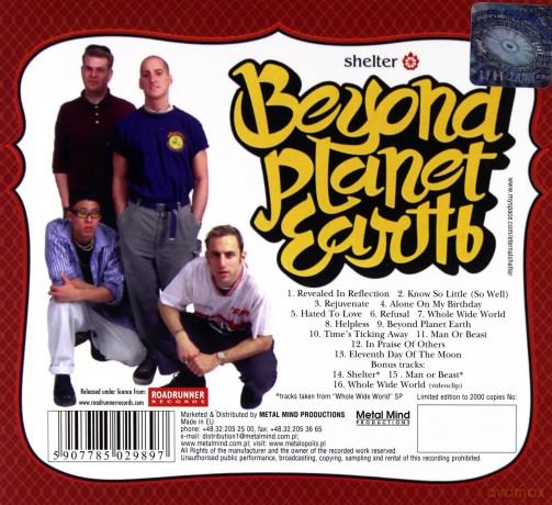 Shelter: Beyond Planet Earth (Remastered + Bonus Tracks) (digipack) [CD]