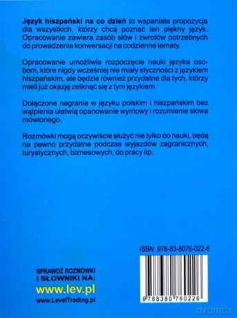 Język hiszpański na co dzień [KSIĄŻKA+ CD]