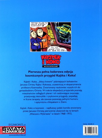 Kajtek i Koko w kosmosie. Zabłąkana rakieta - Janusz Christa [KOMIKS]