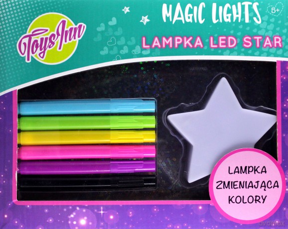 Lampka led Gwiazdka