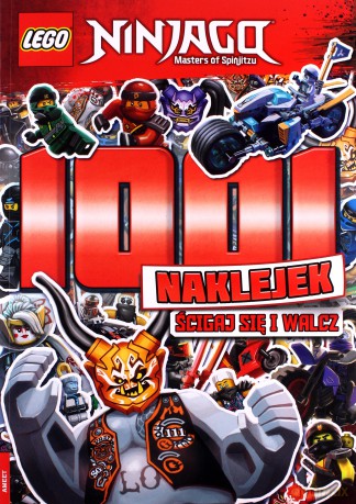 LEGO Ninjago. 1001 naklejek. Ścigaj się i walcz! [KSIĄŻKA]