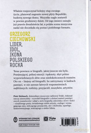 Lżejszy od fotografii. O Grzegorzu Ciechowskim - Piotr Stelmach [KSIĄŻKA]