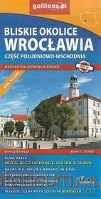 Mapa - Bliskie okolice Wrocławia część południowo-wschodnia