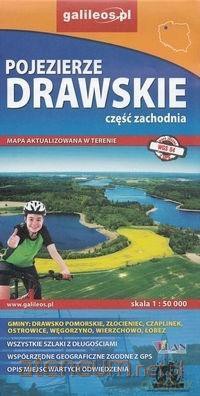 Mapa - Pojezierze Drawskie cz. zachodnia 1:50 000