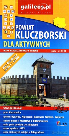 Mapa dla aktywnych - Powiat Kluczborski 1:50 000