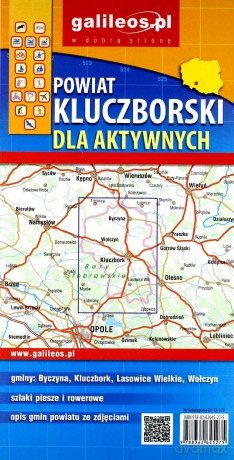 Mapa dla aktywnych - Powiat Kluczborski 1:50 000