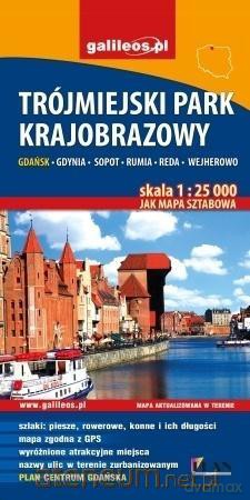 Mapa sztabowa - Trójmiejski Park Krajobrazowy