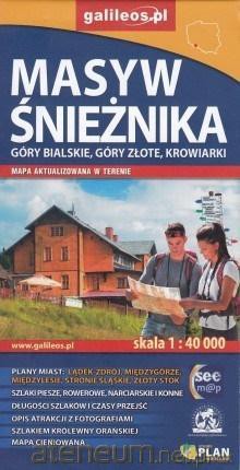Mapa turystyczna - Masyw Śnieżnnika 1:40 000
