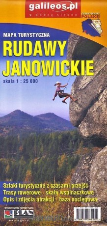 Mapa turystyczna - Rudawy Janowickie 1:25 000