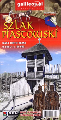 Mapa turystyczna - Szlak Piastowski 1:125 000