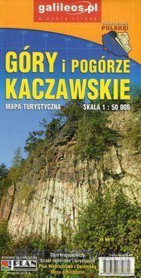Mapa turystyczna-Góry/Podgórze Kaczawskie 1:50 000