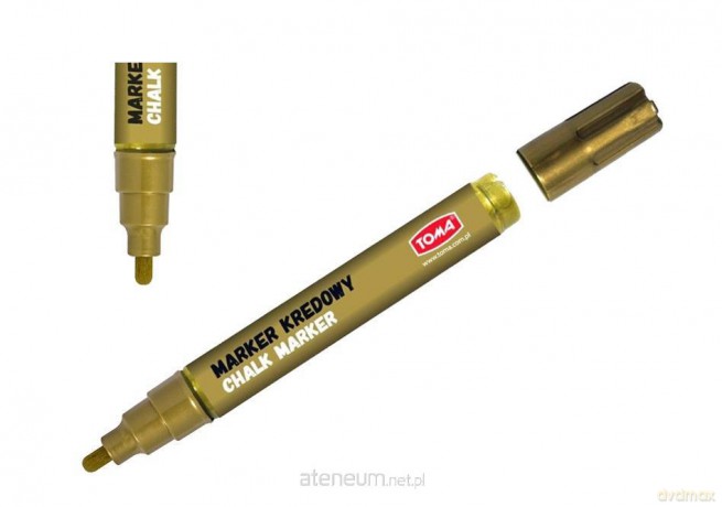 Marker kredowy 4,45 mm złoty 1 sztuka