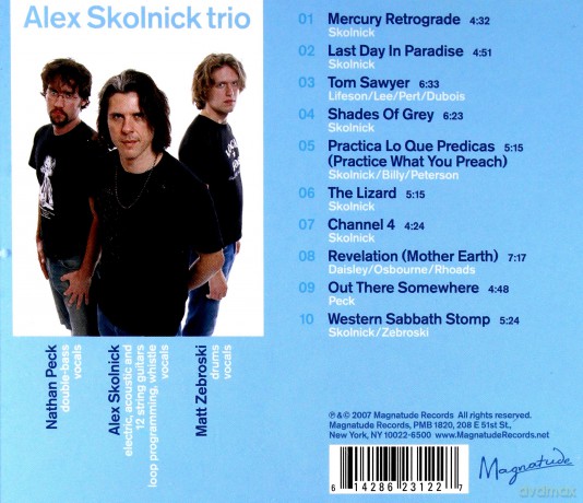 Alex Skolnick Trio: Last Day In Paradise [CD]