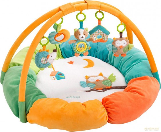 Mata edukacyjna, poduchy Śpiący las średnica 85 cm