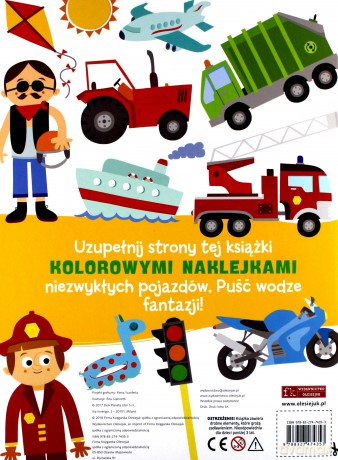 Maxinaklejki. Pojazdy [KSIĄŻKA]