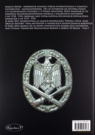 Niemieckie Odznaczenia Bojowe z okresu III Rzeszy - Marcin Meyer [KSIĄŻKA]