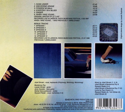 Józef Skrzek: Live (Remastered + Bonus Tracks) (digipack) [CD]