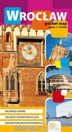 Plan kieszonkowy wersja angielska - Wrocław