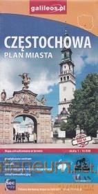 Plan miasta - Częstochowa 1: 16 000